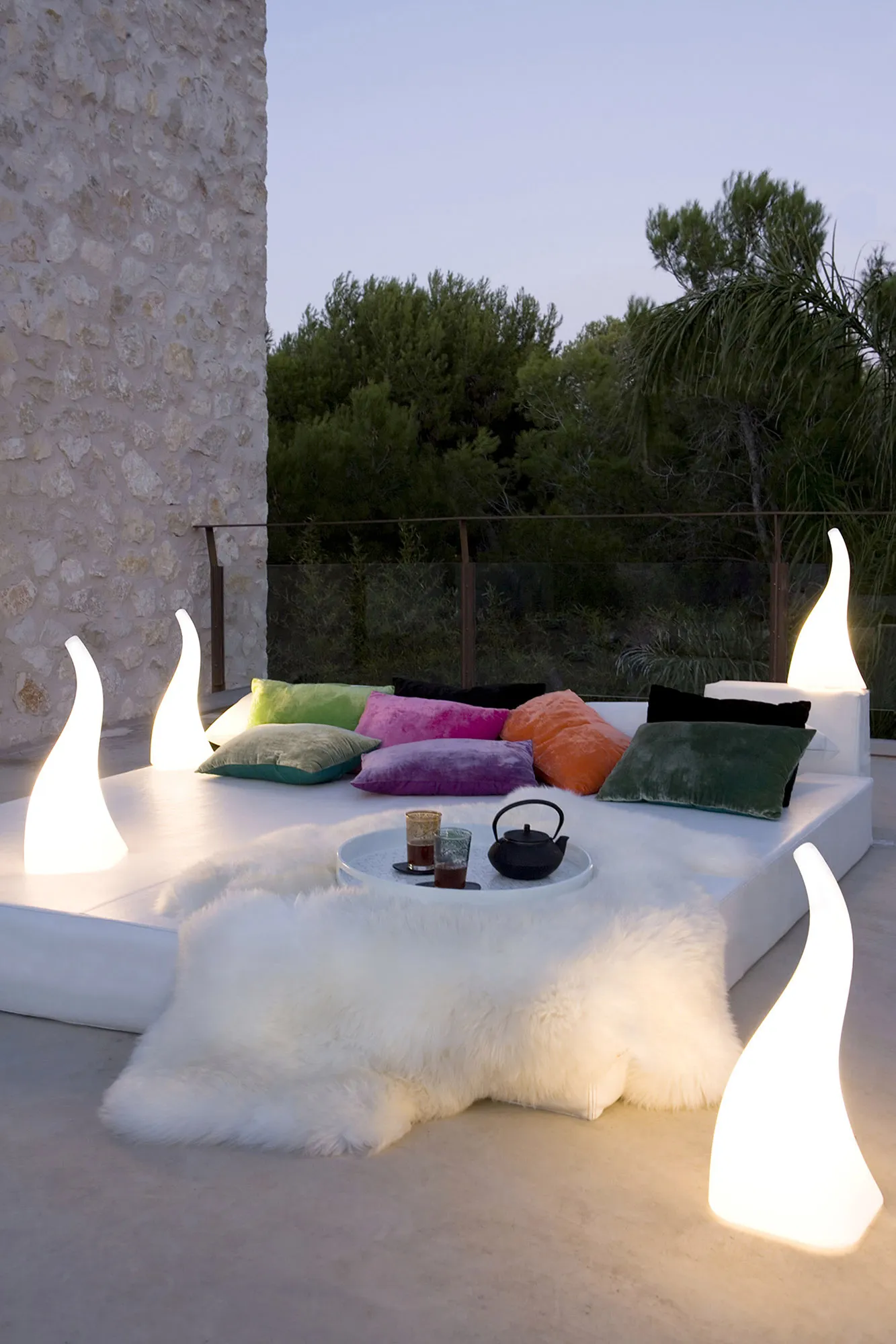 Flame Table Lamps Mantra Designer Table Lamps